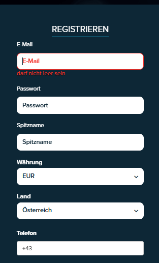 North Casino Registrierung North Casino Registrierung