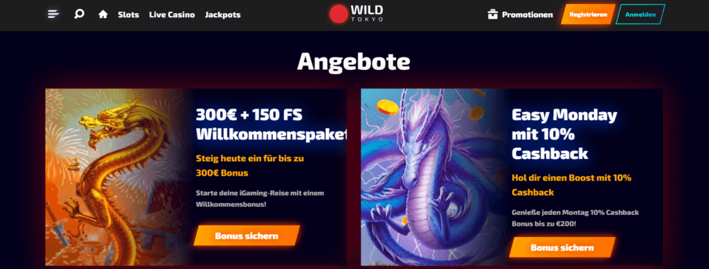Wild Tokyo - Aktionen