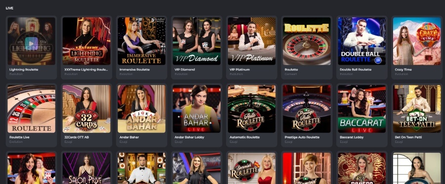 Die Live-Casino-Spiele von CasinoBello