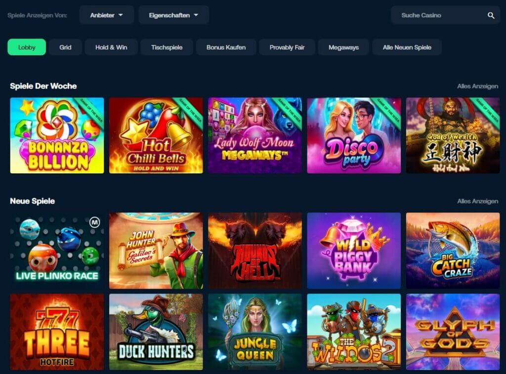 Slots im Bet Panda Casino