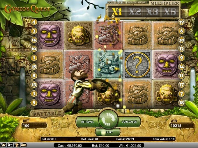 Gonzo's Quest Slot Netent Bild Gonzos Quest Slot