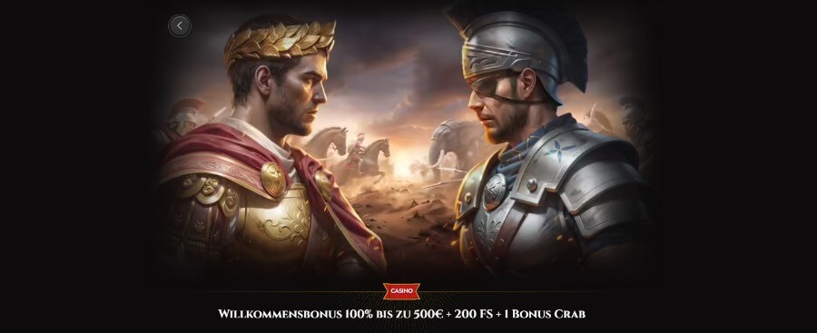 Legiano Casino Bonus