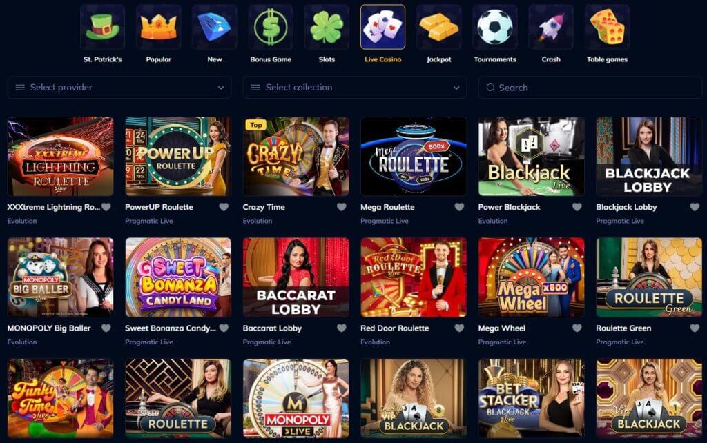 Rioace Live Casino