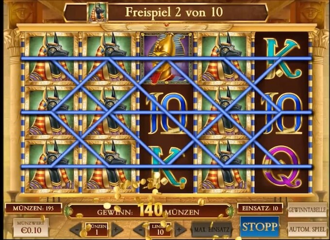 Book of Dead Gewinnlinien Bild Book of Dead Screenshot