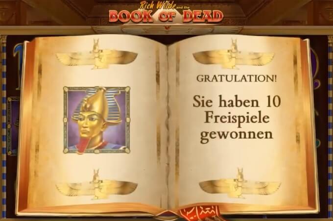 Book of Dead Slot Freispiele Bild book of dead Freispiele