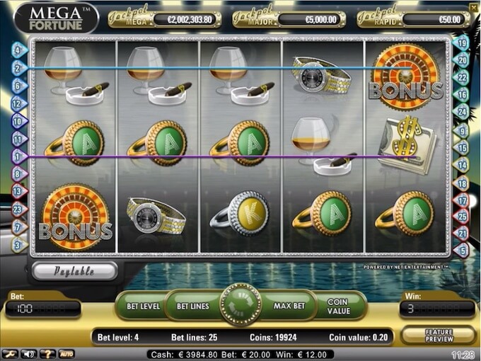 Mega Fortune Slot Bild Mega Fortune