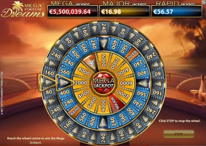 Mega Fortune Dreams Glücksrad Bild Mega Fortune Dreams Glücksrad