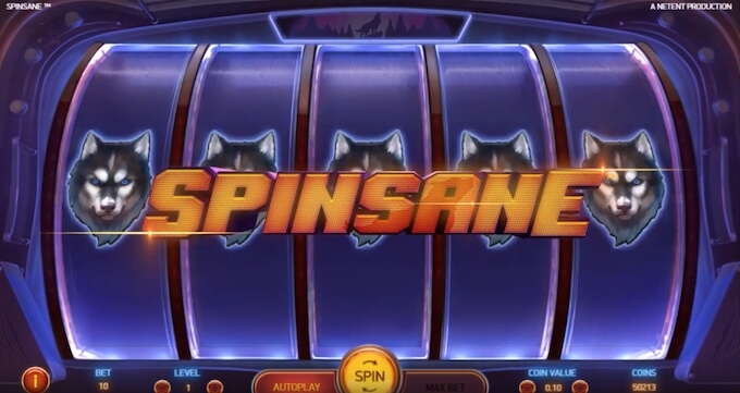 Spinsane Slot Titel Bild Spinsane Slot Titel