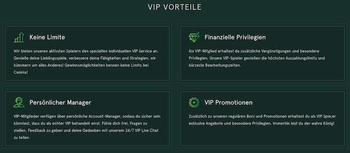 Casinia Casino VIP BONUS Casinio Casino VIP