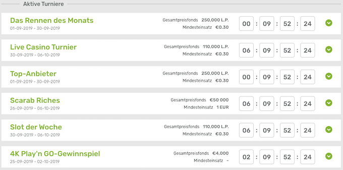 Campobet Turnier Aktionen Campobet Turnier Überblick