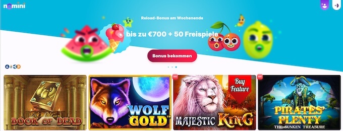 Nomini Hauptseite Nomini Casino