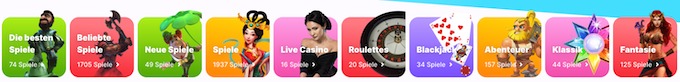 Nomini Casino spielauswahl Nomini spielauswahl