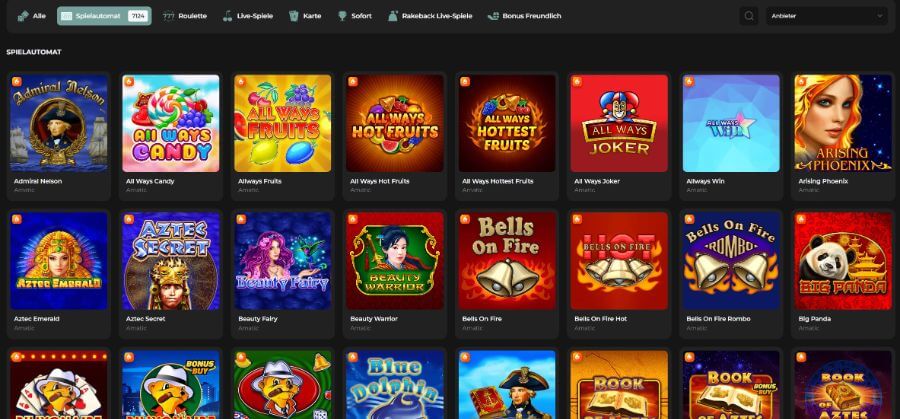 Empfohlene Slots bei Spades Queen