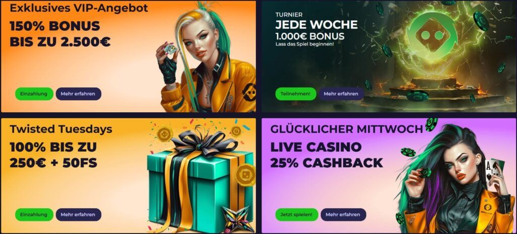Das Bonusangebot des Spinoloco Casinos