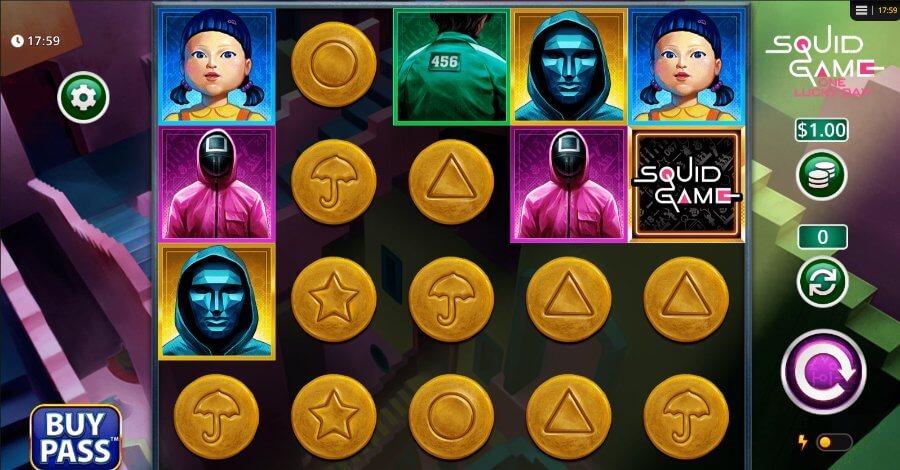 Squid Game One Lucky Day von Light & Wonder